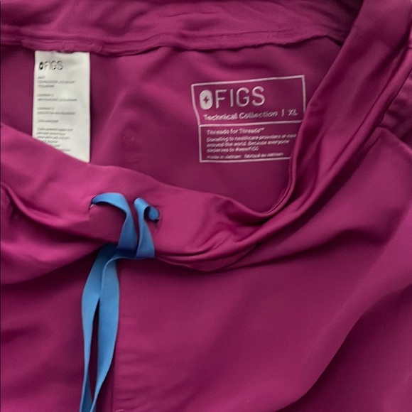 FIGS jogger scrub pants (color: Raspberry Sorbet) - Picture 1 of 5